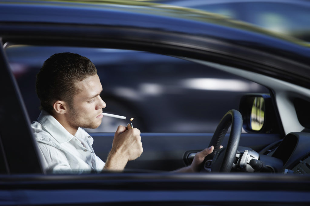 Smokers are 1.5X more likely to get in a car accident